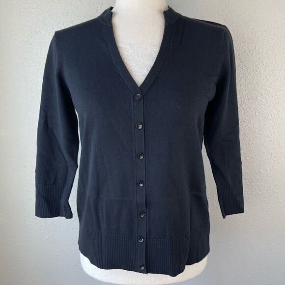 Sag Harbor Petite Cardigan Sweater Size Petite M - Picture 1 of 5